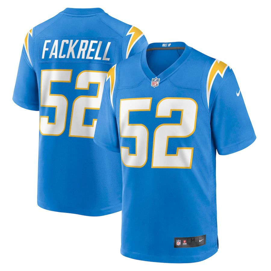 Men Los Angeles Chargers #52 Kyler Fackrell Nike Powder Blue Game NFL Jersey->los angeles chargers->NFL Jersey